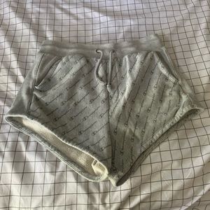 Champion grey sweat shorts